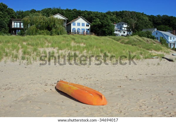 Attractive Summer Cottage On Shores Lake Stock Photo Edit Now