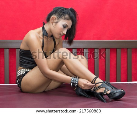 thai girl in sexy costume Thai girl in sexy costume