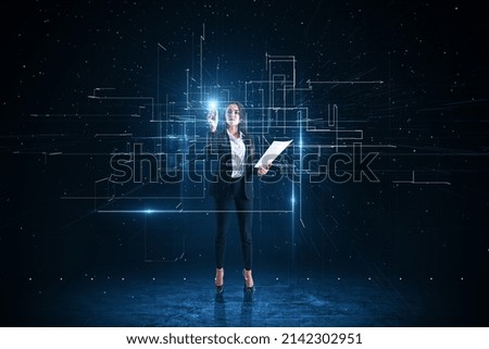 Similar – Image, Stock Photo connection.