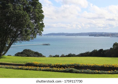 Auckland City Harbour View From Bastion Point, Mission Bay, Auckland