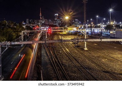 Auckland City Train Tracks