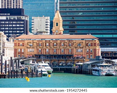Auckland Ferry Terminal sometimes called the Downtown Ferry Terminal or simply Ferry Building, is the hub of the Auckland CBD ferry network in New Zealand.