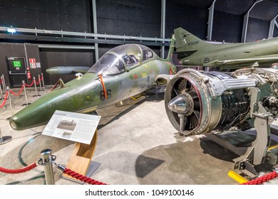 Auckland, New Zealand – 18 March 2018. Aircraft On The Display At Auckland Museum Of Transport And Technology (MOTAT).