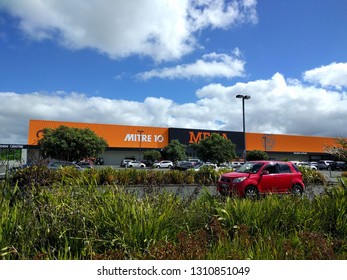 Auckland / New Zealand - February 12 2019: Henderson Mitre 10 Store