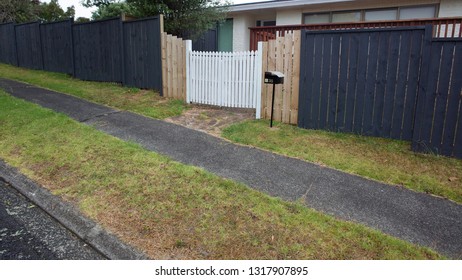 Auckland / New Zealand - February 20 2019: Macleans College Neighborhood, Cloudy Day