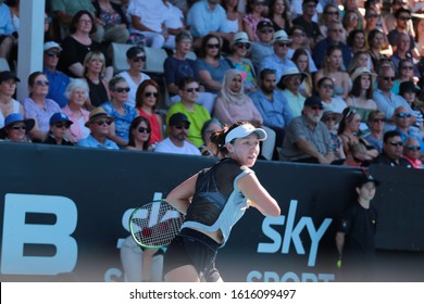 Auckland, New Zealand - January 12 2020: ASB Classic - Women's Final - Jessica Pegula