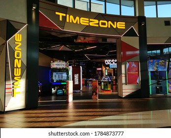 Auckland / New Zealand - July 27 2020: View Of Timezone Playground In Botany Town Centre