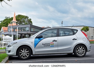 Auckland / New Zealand - March 22 2019: Auckland Council Car