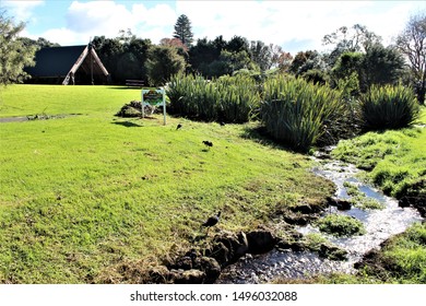 AUCKLAND / NEW ZEALAND - MAY 20, 2018: Maori Culture At Te Noho Kotahitanga Marae On Unitec Campus In Auckland, Aotearoa / New Zealand.