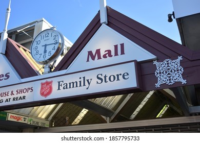 Auckland  New Zealand - November 20 2020: View Of Salvation Army Family Store In Howick