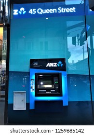 Auckland, New Zealand, Oct 07, 2018: The Australia And New Zealand Banking Group Limited, Commonly Called ANZ, Is The Third Largest Bank By Market Capitalisation In Australia.