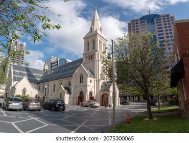 Auckland, New Zealand-11.24.2020: The Church In Auckland City, New Zealand