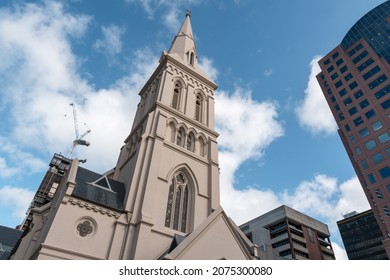 Auckland, New Zealand-11.24.2020: The Church In Auckland City, New Zealand