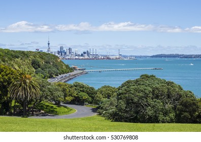 Auckland View From Mission Bay