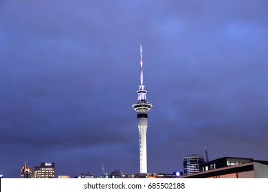 Auckland,New Zealand  -April 29,2016: Eden Park From Top View.Eden Park Is New Zealand's Largest Stadium