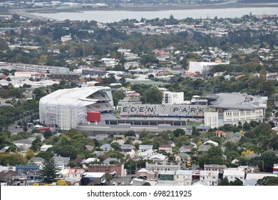 Auckland,New Zealand  -April 29,2016: Eden Park From Top View.Eden Park Is New Zealand's Largest Stadium