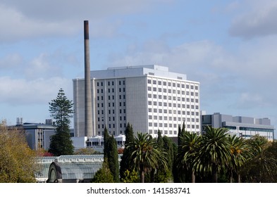 AUCKLAND,NZ - MAY 29 2013:Auckland City Hospital. The Auckland City Hospital Is Auckland's Main Hospital And The Largest Hospital In New Zealand