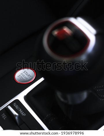 Audi RS3 Engine Start Stop Button With Automatic Gear Stick