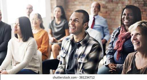 Audience Brainstorming Colleagues Company Office Concept - Powered by Shutterstock