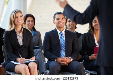 Audience Listening To Presentation At Conference - Powered by Shutterstock