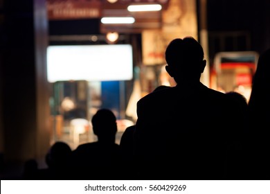 Audience At The Theater