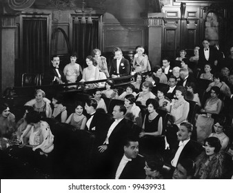 Audience In Theater