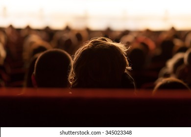 Audience Watching Theater Play