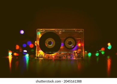 Audio Cassette Music Background Wallpaper Background Cover 70s 80s 90s Top Effect Retro Old Vintage Style Modern Trend Melody Nostalgia Song Music Sound Party Dance