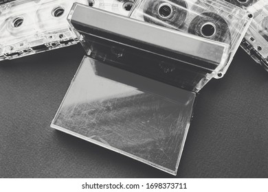 Audio Cassette Tape Case Scene Mockup