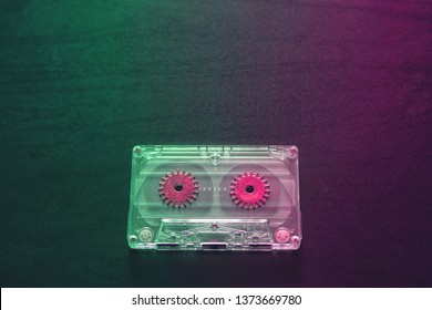 Audio Cassettes For Recorder 80s 90s 70s Retro Vintage Old Music Time Generation Music Tape Wallpaper Background Style Nostalgia Song Cover