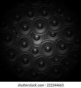 Audio Music Speaker Background