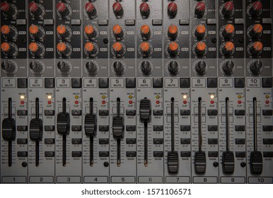 audio switcher close up view 