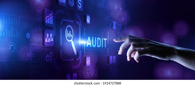 Audit Internal Financial Examination Accounting Business Finance concept.