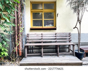 Auditing The Benches Beside The Historic Site In Sinchon