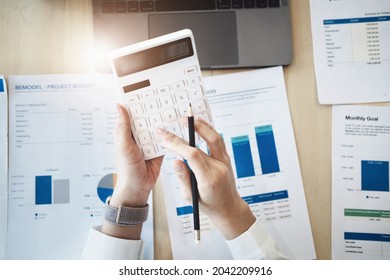 Auditors use budget document calculators to find annual budget disbursement errors.
