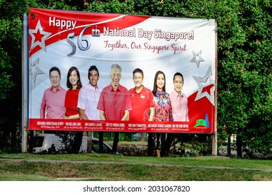 SINGAPORE–2 AUG 2021: The GRC (Group Representation Constituency) Scheme Is To Guarantee Minority Representation In Parliament. The Parliament Is Now Racially Balanced In Multi-racial Singapore.  