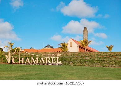 August 15, 2010 - Chamarel, Mauritius - View Of Rum Factory At Chamarel