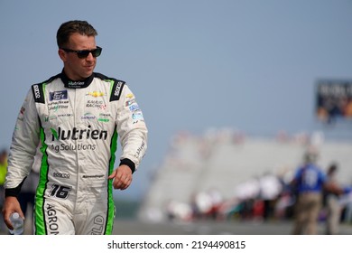 August 20, 2022 - Watkins Glen, NY, USA: A J Allmendinger Prepares To Practice For The Go Bowling At The Glen In Watkins Glen, NY, USA.