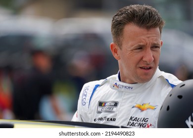 August 20, 2022 - Watkins Glen, NY, USA: A J Allmendinger Practices For The Go Bowling At The Glen In Watkins Glen, NY, USA.