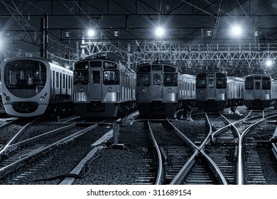 August 2015 (Tokyo, Japan)
Night Of The Vehicle Base (Seibu Railway Line)