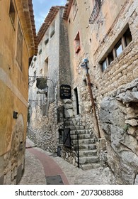 August, 2021: 2000 Years Old Village Eze, Near Nizza, France.