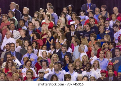 AUGUST 22, 2017, PHOENIX, AZ   U.S. Pledge of Allegiance for President Donald J. Trump at the Phoenix Convention Center