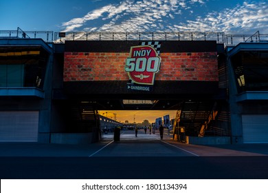 August 23, 2020 - Indianapolis, Indiana, USA: The sun rises over Indianapolis Motor Speedway as it plays host to the 104th running of the Indianapolis 500 in Indianapolis, Indiana.