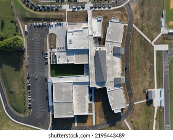 August 29, 2022 - Concord, NC, USA: 1st Day Of Classes At The New Roberta Road Middle School