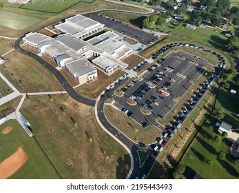 August 29, 2022 - Concord, NC, USA: 1st Day Of Classes At The New Roberta Road Middle School