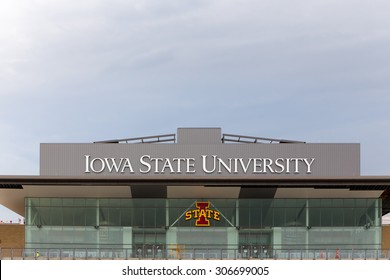 AUGUST 6, 2015: Jack Trice Football Stadium On The Campus Of The University Of Iowa State.