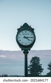 August 6, 2020 - Big Rolex Clock On Bandon Dunes Sheep Ranch Golf Course