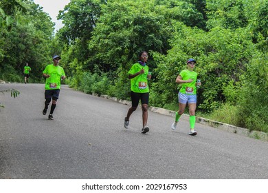 August 7, 2021: This Was A Sporting Event, Held At Cerro De La Popa In Cartagena, Colombia, An Average Of 120 Runners And Guests From Other Cities. It Was Organized By 