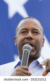 AUGUST 8, 2015-DES MOINES, IA  Ben Carson  At Family Festival In Des Moines