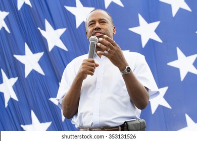 AUGUST 8, 2015-DES MOINES, IA  Ben Carson  At Family Festival In Des Moines